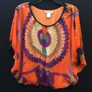 NWNT Elysee 26 Bat Wing Shirt